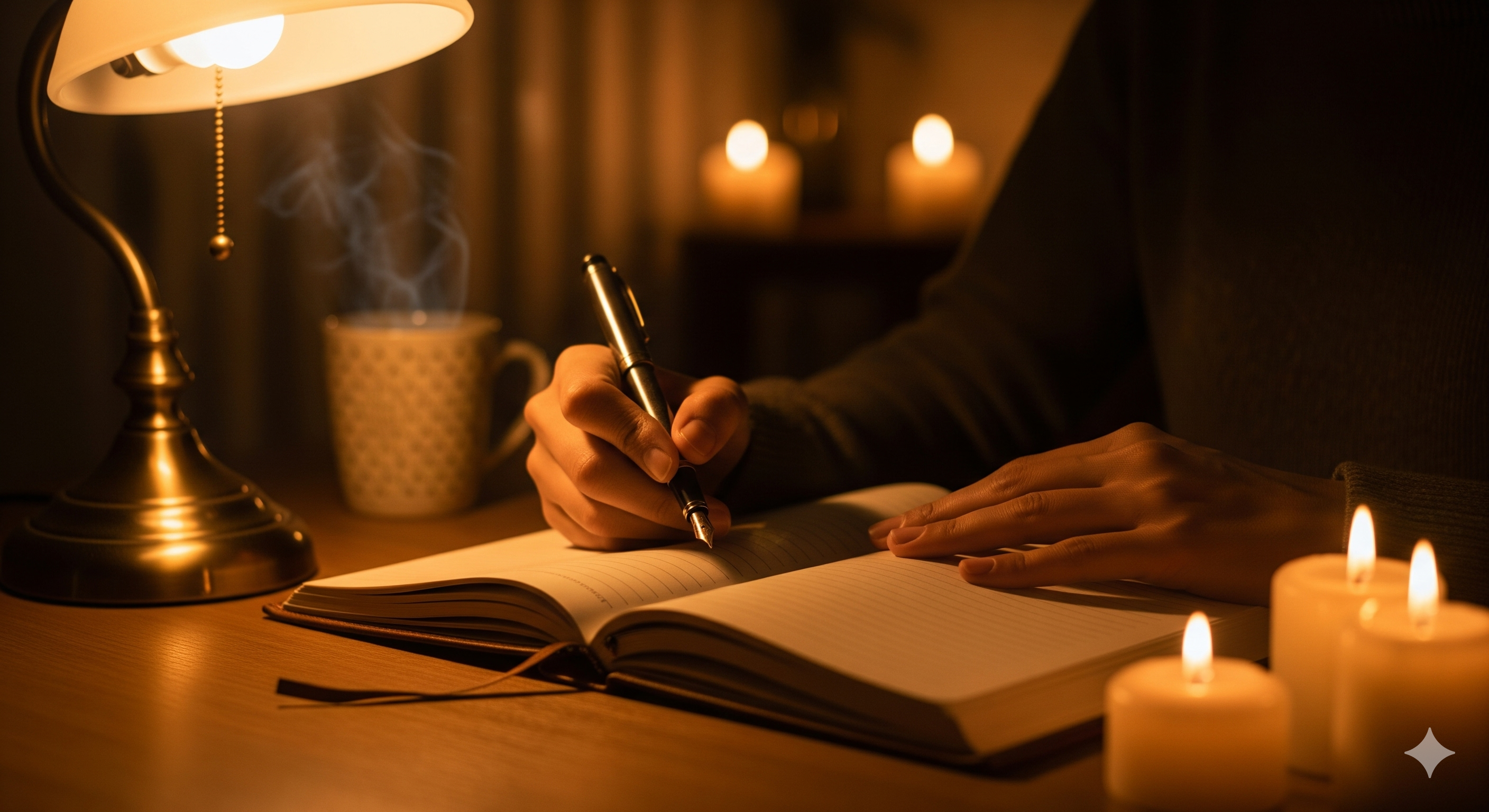 Soul notes at night